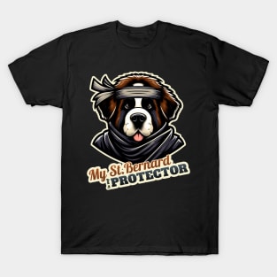 Ninja St. Bernard T-Shirt